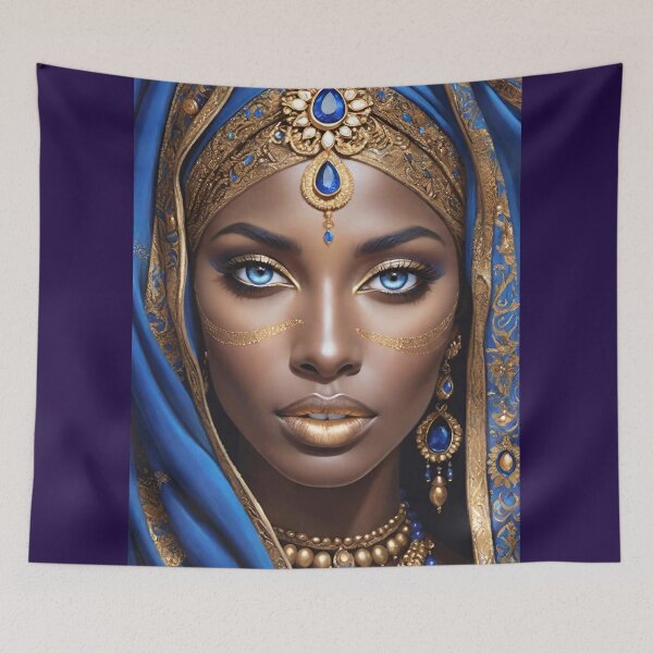 Item preview, Kleopatra Azul – Queen of Eternal Light designed and sold by Anamcaradivine.