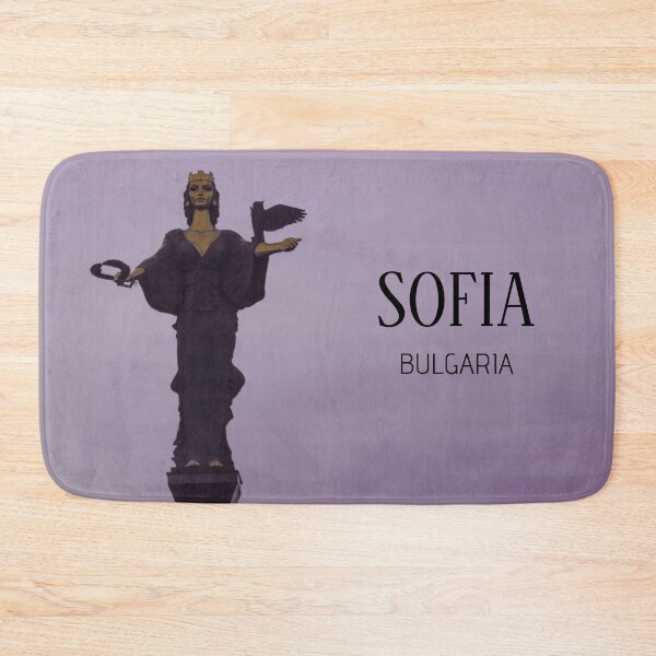 Item preview, Saint Sofia Statue with Violet Sky – Striking Evening View of Sofia’s Icon designed and sold by MetaModel Editions.