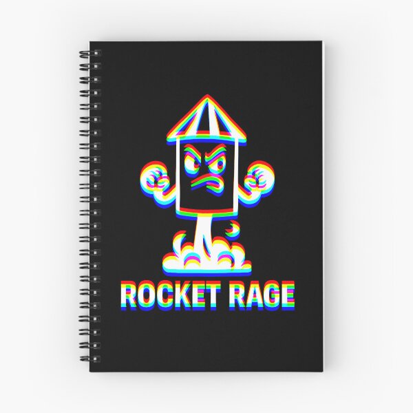 Item preview, Rocket Rage – Explosive Firework Character in Glitch Style designed and sold by Taans-Creation.