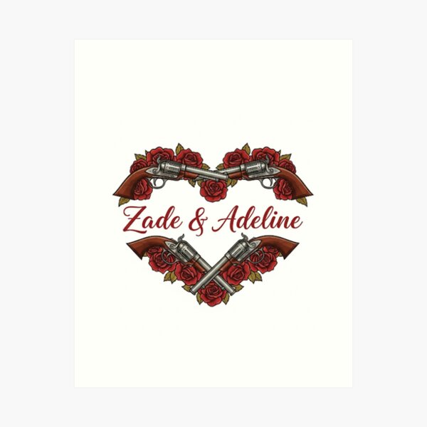 Item preview, Zade & Adeline designed and sold by Cazlovesbooks.