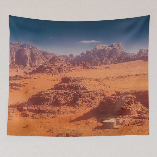 Item preview, Wadi Rum Desert with Rock Formations – Majestic Landscape of Jordan designed and sold by MetaModel Editions.