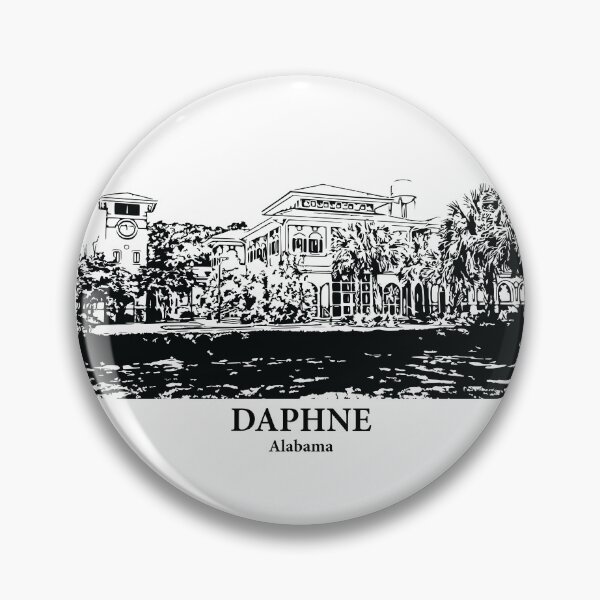 Item preview, Daphne - Alabama designed and sold by Lakeric Cityscapes.