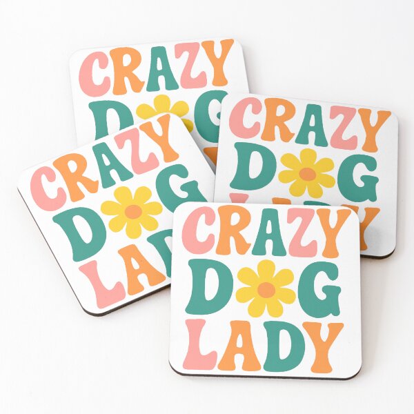 Item preview, Crazy Dog Lady , Dog Mom designed and sold by FarieArt.