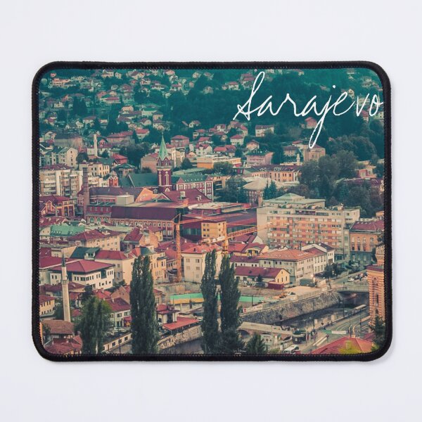 Item preview, Sarajevo City View – Panoramic Landscape of Bosnia’s Capital designed and sold by photo-travel.