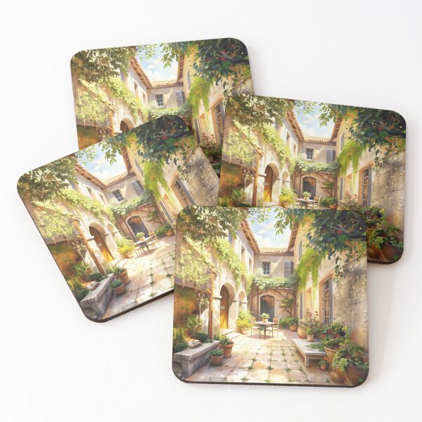 Item preview, Sunlit courtyard 70 designed and sold by Made-by-Gus.