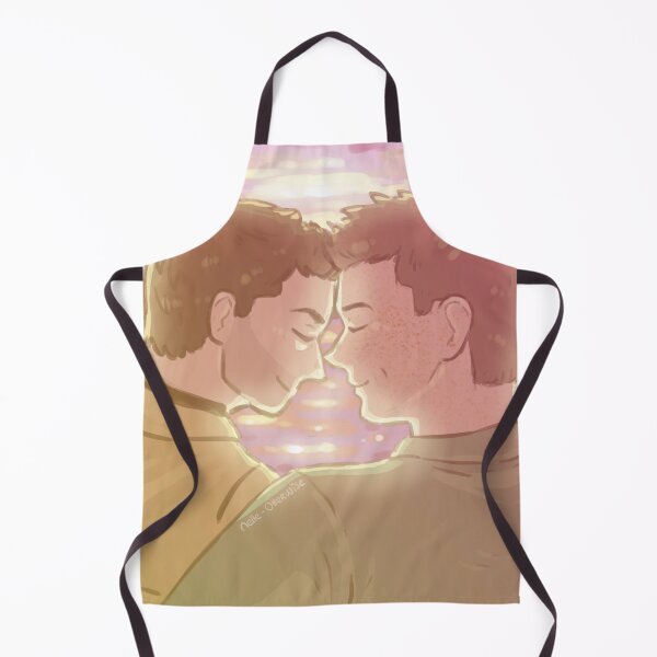 Item preview, Destiel chilling sunset on a lake designed and sold by Melle-OtterWise.