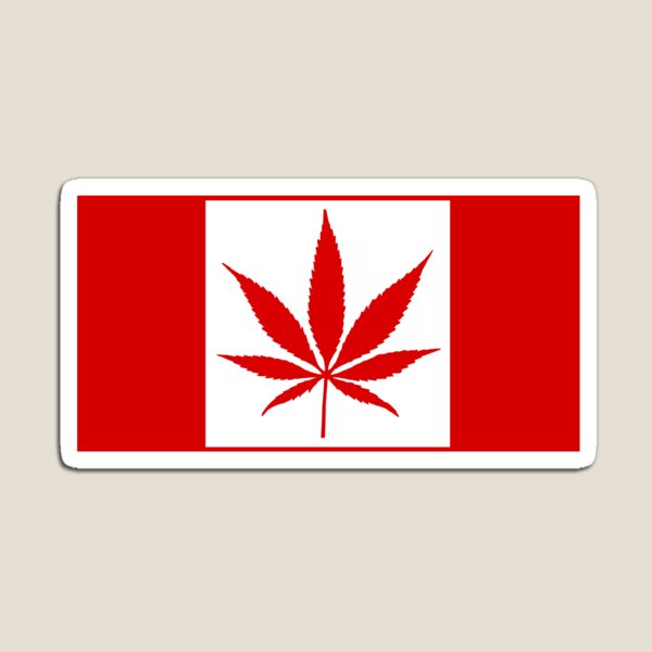 Artikel-Vorschau von & quot; Neu & quot; Kanada-Flagge mit Pot Leaf, designt und verkauft von AlaskaExtreme.