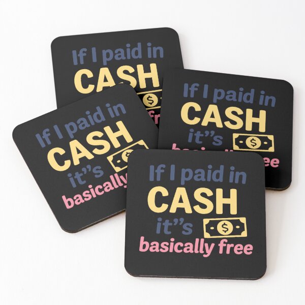 Item preview, If I Paid In Cash, It’s Basically Free – Girl Math Tee designed and sold by ALITOPRINCE.