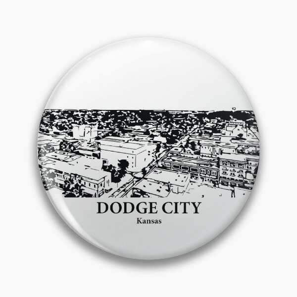 Item preview, Dodge City - Kansas designed and sold by Lakeric Cityscapes.