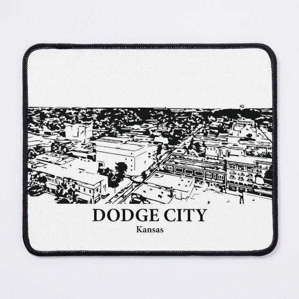 Item preview, Dodge City - Kansas designed and sold by Lakeric Cityscapes.