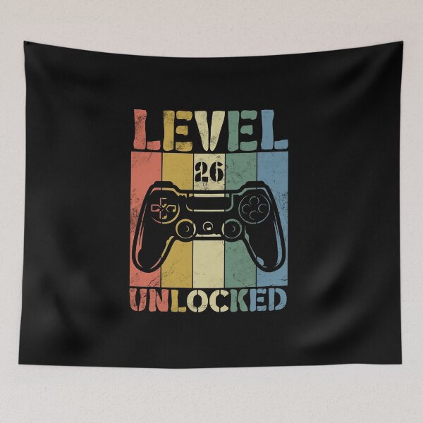 Item preview, Level 26 Unlocked Happy Birthday designed and sold by Alluka Brand.
