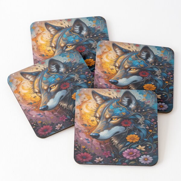 Item preview, Cosmic Wolf – Mystical Artwork designed and sold by PawPrintStyles.