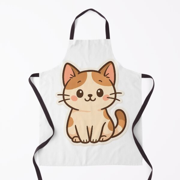 Item preview, Cute Cat Sticker – Adorable Kitty Vibes for Cat Lovers ? designed and sold by Soft Chaos Studio.