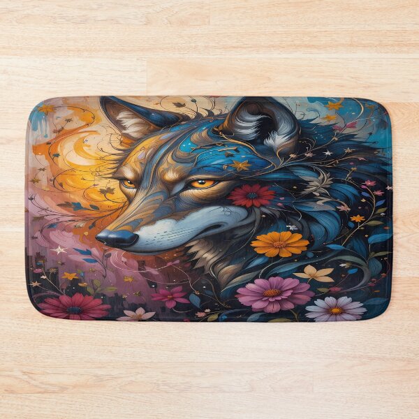 Item preview, Cosmic Wolf – Mystical Artwork designed and sold by PawPrintStyles.