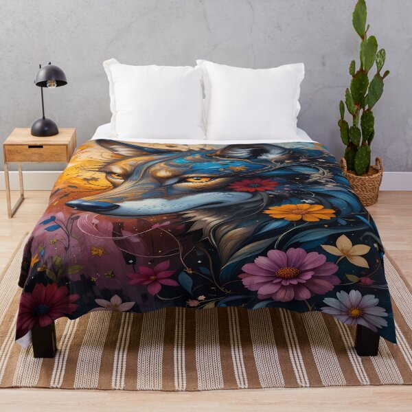 Item preview, Cosmic Wolf – Mystical Artwork designed and sold by PawPrintStyles.