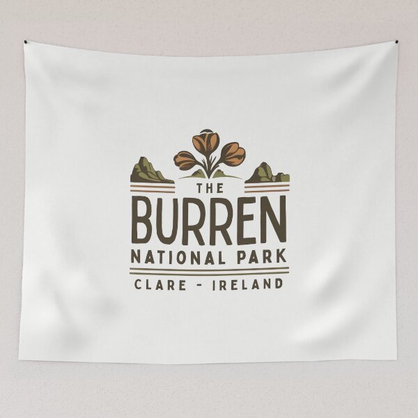 Item preview, The Burren National Park - Ireland  designed and sold by GoodOldVintage.