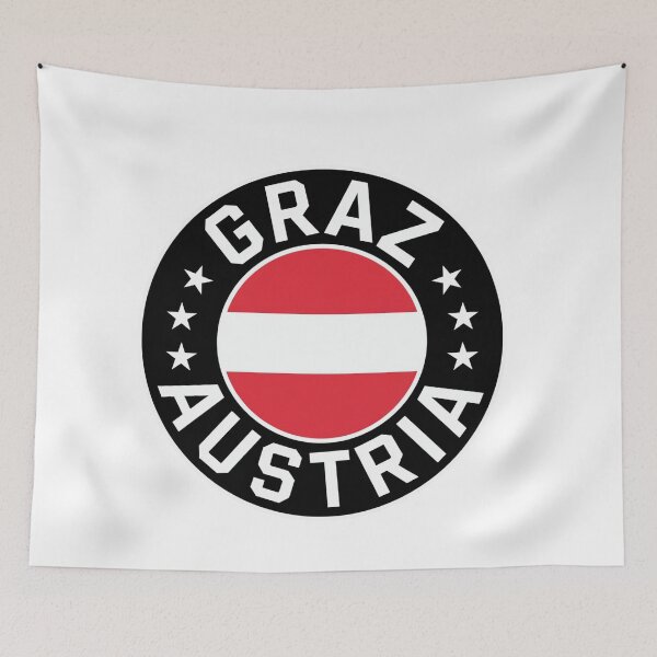 Item preview, Graz Austria Flag designed and sold by jeshands.