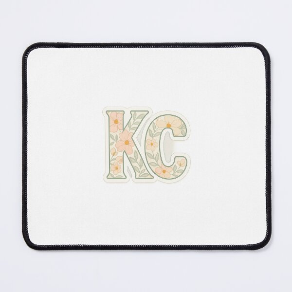 Item preview, KC Floral Pastel Letters – Kansas City Aesthetic Sticker designed and sold by Kins-sticks747.