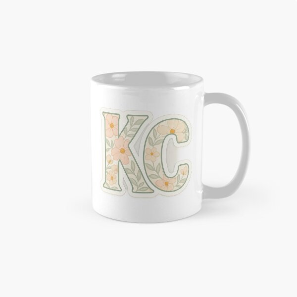 Item preview, KC Floral Pastel Letters – Kansas City Aesthetic Sticker designed and sold by Kins-sticks747.