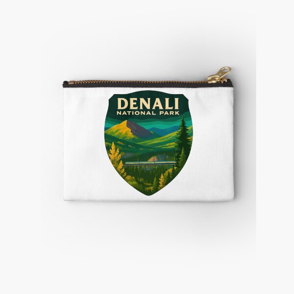 Item preview, Denali National Park Retro Mountain Wilderness Sticker designed and sold by Ismeal Von.