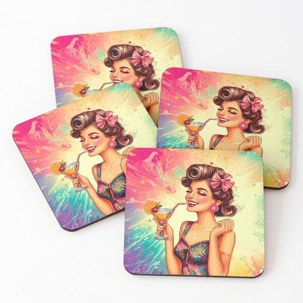 Item preview, Tarot - Negroni pin-up girl 3 designed and sold by Made-by-Gus.