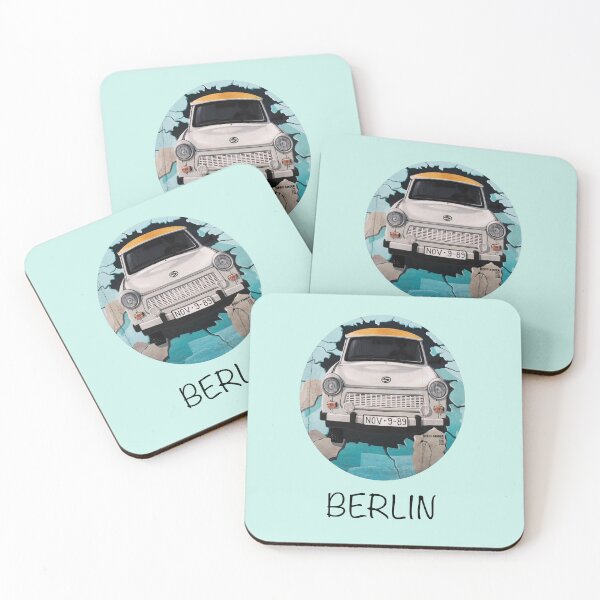 Item preview, Car Mural on the Berlin Wall – Vibrant Street Art Photography designed and sold by photo-travel.