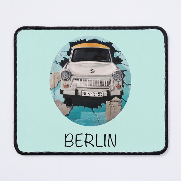 Item preview, Car Mural on the Berlin Wall – Vibrant Street Art Photography designed and sold by photo-travel.