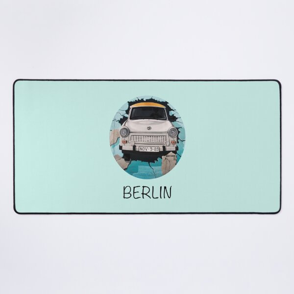 Item preview, Car Mural on the Berlin Wall – Vibrant Street Art Photography designed and sold by photo-travel.