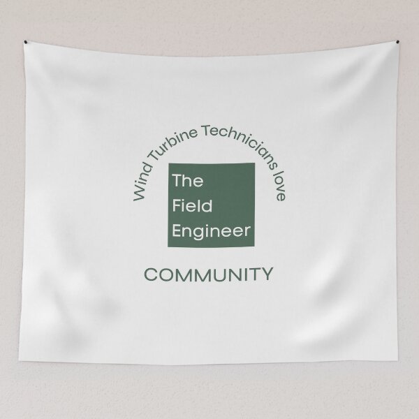 Item preview, Wind Turbine Technicians love The Field Engineer Community designed and sold by The Field Engineer.