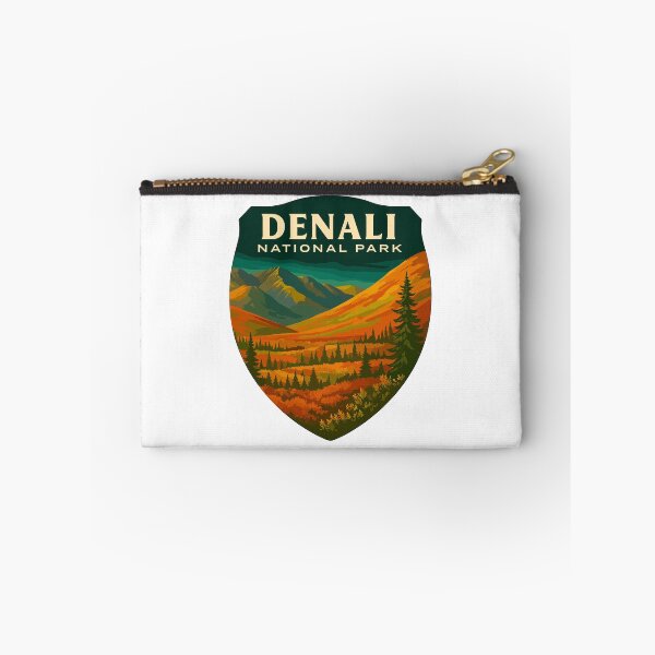 Item preview, Denali National Park Retro Mountain Wilderness Sticker designed and sold by Ismeal Von.