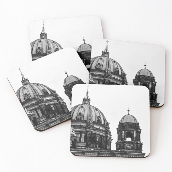 Item preview, Berlin Cathedral – Majestic Architecture in Black & White designed and sold by photo-travel.
