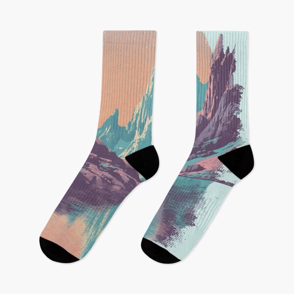 Item preview, Solitude at Pastel Peaks designed and sold by TheLongRun.