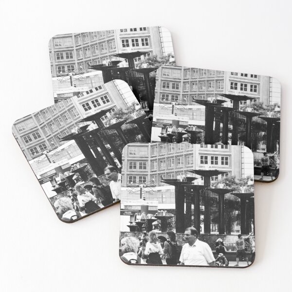 Item preview, Alexanderplatz Berlin – Iconic Black & White City Scene designed and sold by photo-travel.