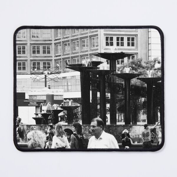 Item preview, Alexanderplatz Berlin – Iconic Black & White City Scene designed and sold by photo-travel.