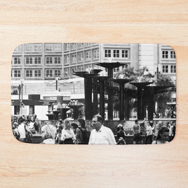 Item preview, Alexanderplatz Berlin – Iconic Black & White City Scene designed and sold by photo-travel.