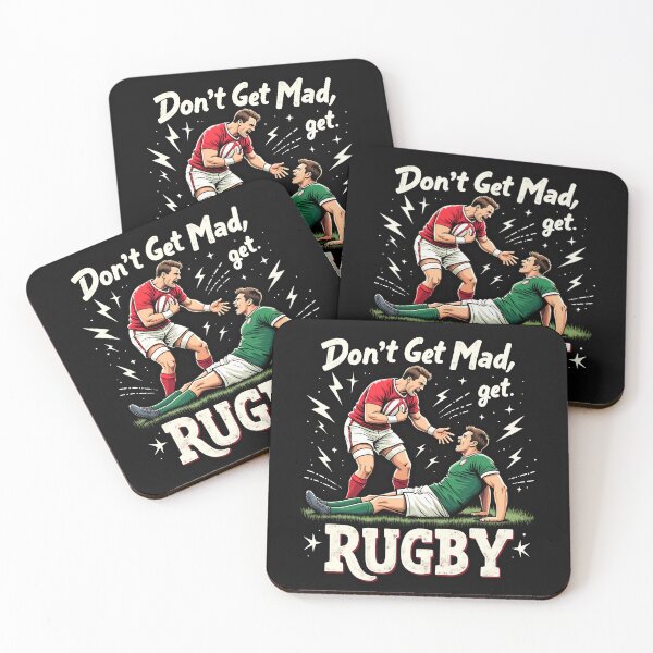 Item preview, Don't Get Mad, get Rugby designed and sold by Lettie Cronje-Steyn.