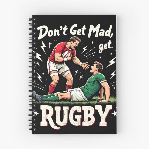 Item preview, Don't Get Mad, get Rugby designed and sold by Lettie Cronje-Steyn.