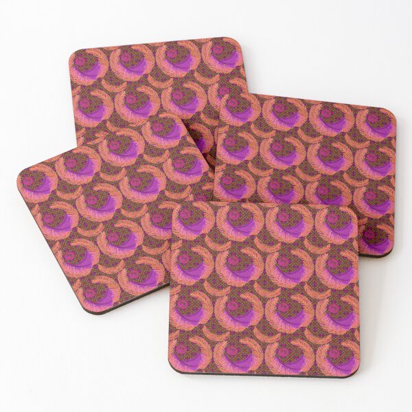 Item preview, Frolicking feathers from the desert designed and sold by lime-pine design.