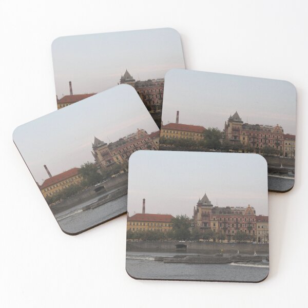 Item preview, Vltava River in Prague – Scenic Cityscape Along the Riverbank designed and sold by photo-travel.