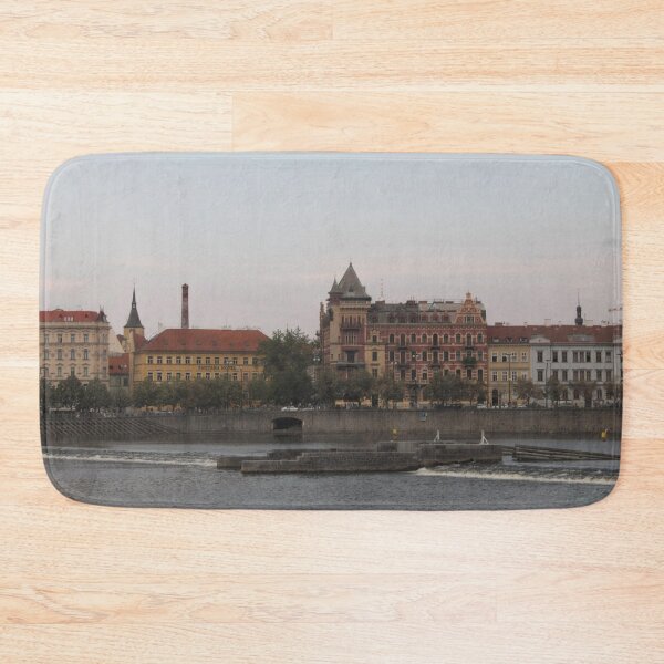 Item preview, Vltava River in Prague – Scenic Cityscape Along the Riverbank designed and sold by photo-travel.