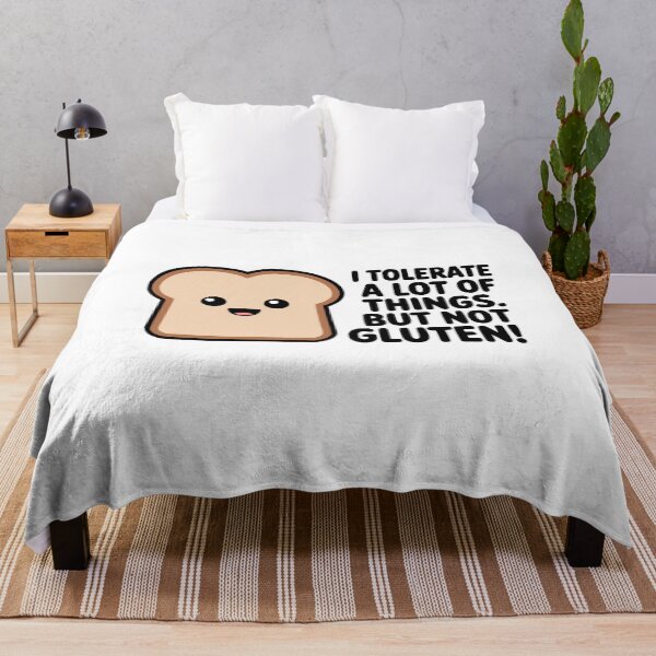 Item preview, I Tolerate A Lot But Not Gluten! Cute Gluten Intolerance Pun designed and sold by PMCreative.