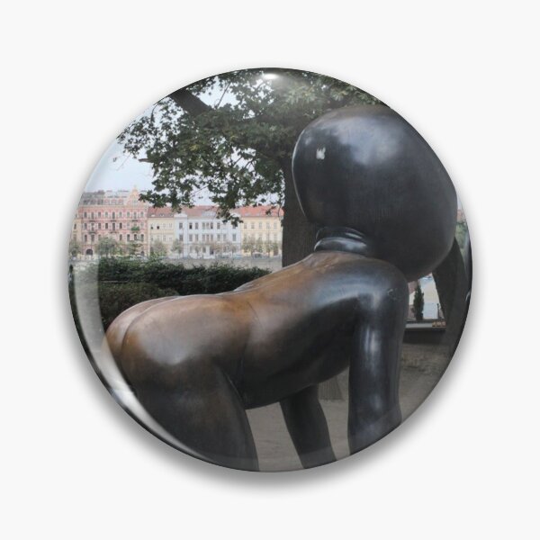 Item preview, Modern Statues in Prague – Contemporary Art and Sculpture Photography designed and sold by photo-travel.