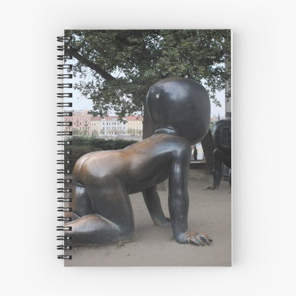 Item preview, Modern Statues in Prague – Contemporary Art and Sculpture Photography designed and sold by photo-travel.