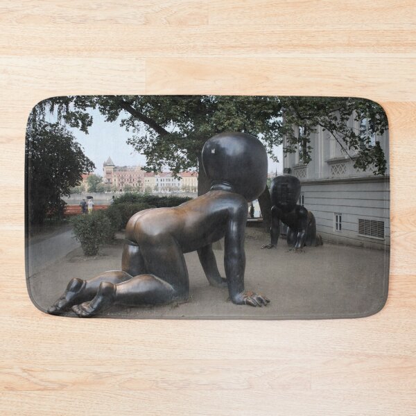 Item preview, Modern Statues in Prague – Contemporary Art and Sculpture Photography designed and sold by photo-travel.