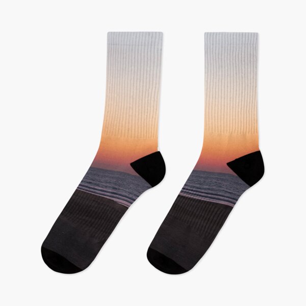 Item preview, Agadir Beach Sunset – Minimalist Seascape Photography designed and sold by photo-travel.