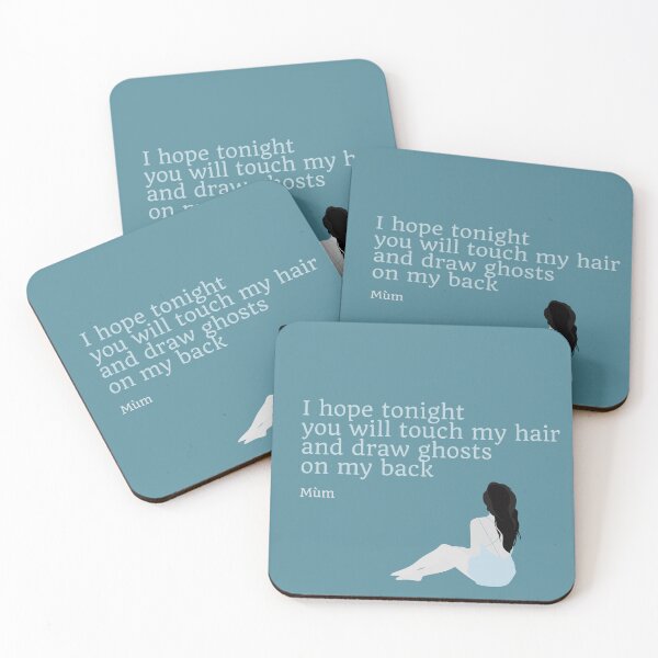 Item preview, The ghosts you draw on my back Múm fan art designed and sold by Etaipal.