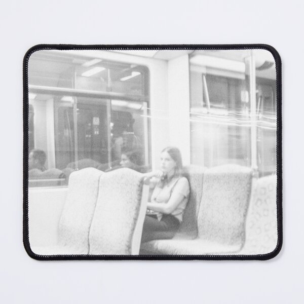 Item preview, Berlin Metro Scene – Minimalist Black & White Photography designed and sold by photo-travel.