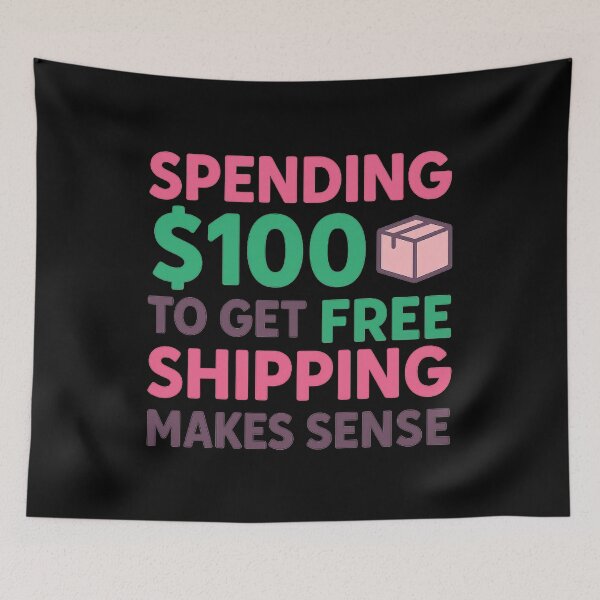 Item preview, Spending $100 to Get Free Shipping – Girl Math Tee designed and sold by ALITOPRINCE.