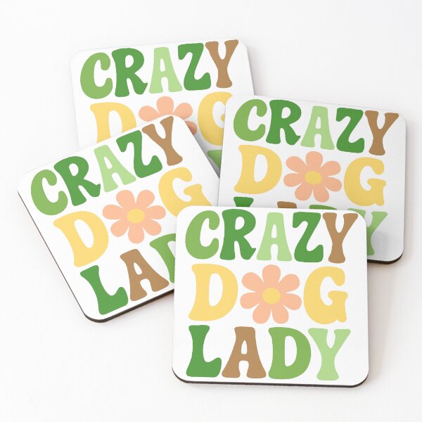 Item preview, Crazy Dog Lady Green designed and sold by FarieArt.