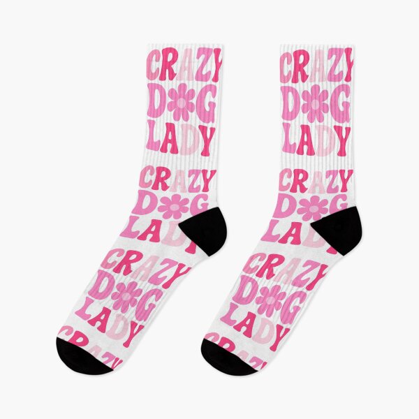 Item preview, Crazy Dog Lady Pink Text designed and sold by FarieArt.